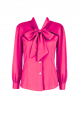 Adelia Blouse -Hot Fuschia Pink