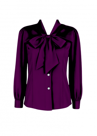 Adelia Blouse -Rich Purple