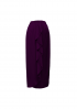 Adelia Ruffle Skirt -Rich Purple