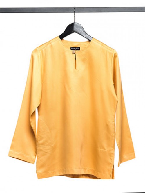 Habib Kurta-CORN YELLOW