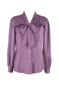 Adelia Blouse - Dusty Purple