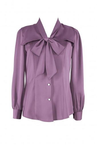 Adelia Blouse - Dusty Purple