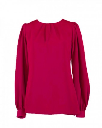Jessica Blouse 12.0-FUSCHIA PINK