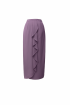 Adelia Ruffle Skirt -Dusty Purple
