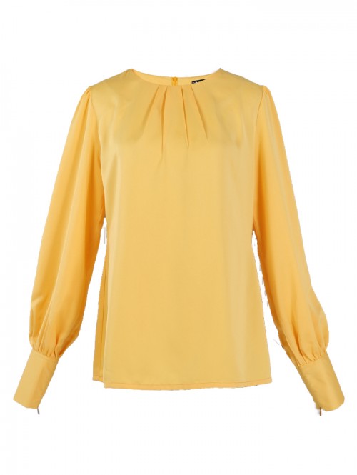 [AS IS ITEM] Jezamine Blouse - Mellow Yellow