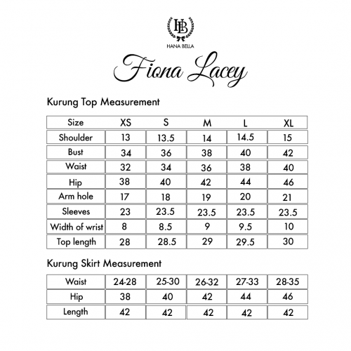 Fiona Lacey Kurung 1.0- Silver Lilac