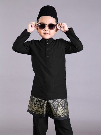 Baju Melayu Redza- Black