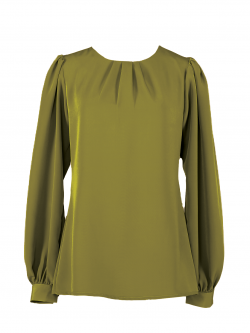 Jessica Blouse 13.0-OLIVE GREEN