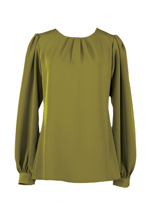 Jessica Blouse 14.0-OLIVE GREEN