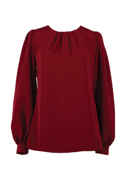 Jessica Blouse 13.0-MULBERRY MAROON