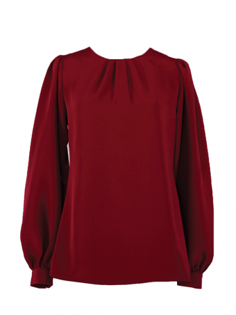 Jessica Blouse 11.0-MULBERRY MAROON